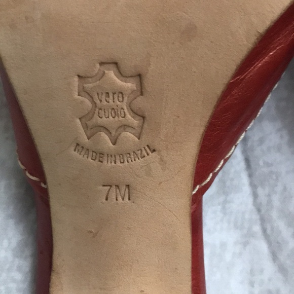 Bernardo reddish color slip ons - Picture 7 of 8